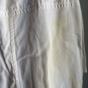 Courreges White Cotton Skirt